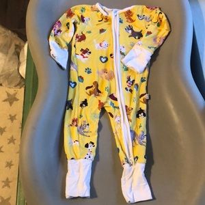Disney Little Sleepies, 0-3 months bamboo sleeper/footie
